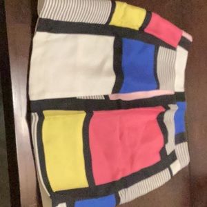 Kate Spade color blocks pencil skirt